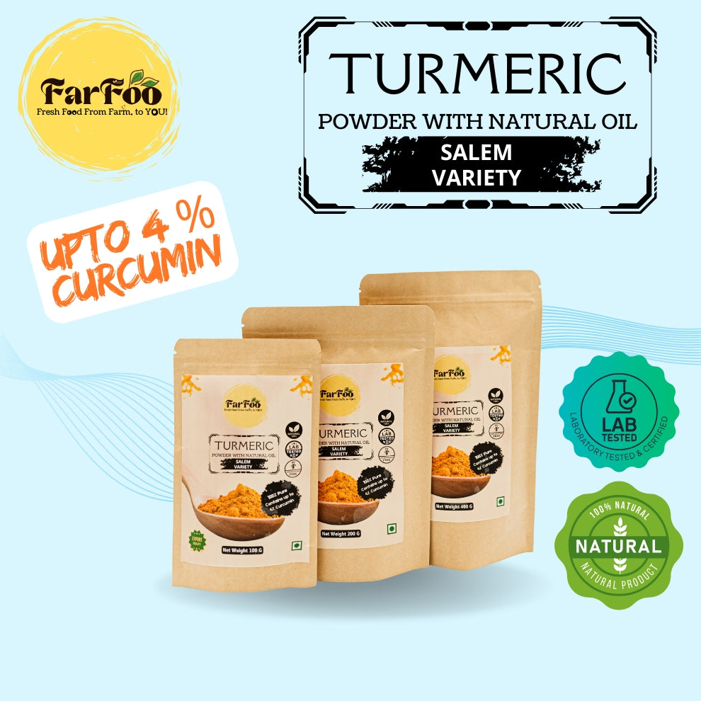 FarFoo Turmeric Powder/Haldi Powder 1kg