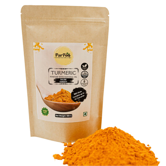 FarFoo Turmeric Powder/Haldi Powder 400G